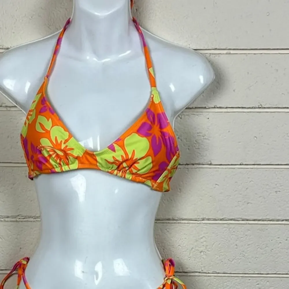 Wild Fable Floral Orange Bikini size XS/S